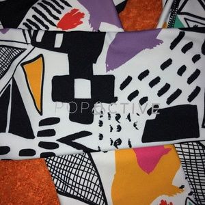 Patterned yoga leggings